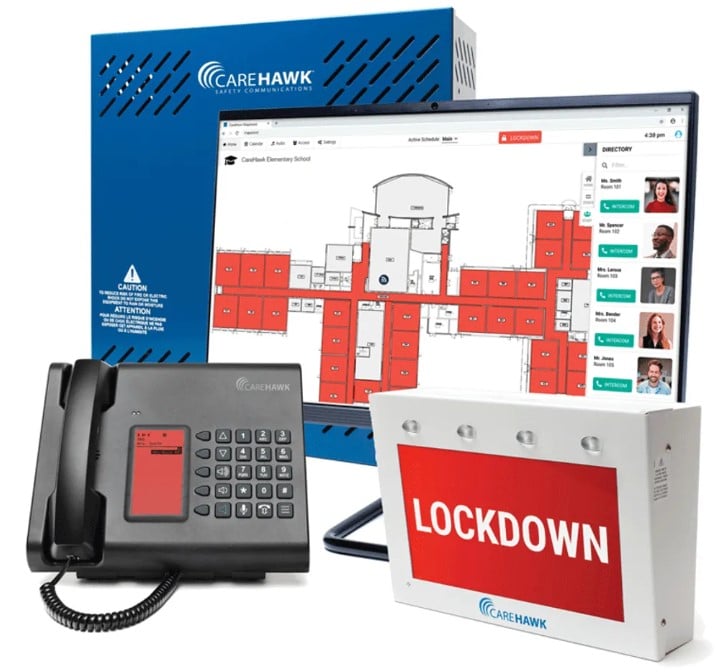 CareHawk CH1000 communication platform hardware